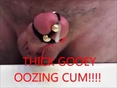 THICK GOOEY trickling CUM!! (Handheld FULL MOVIE)