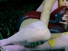 AdalynnX - Giant Gummy Snake Attack!