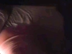 This nasty amateur blowjob video shows me wearing pajamas while sucking my boyfriend's pulsating s.