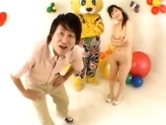 Japanese AV Model tastes her own pussy