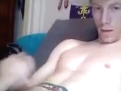 Muscular Camboy Shoots His Load