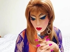 sissy girl niclo sexy fetish heavy makeup