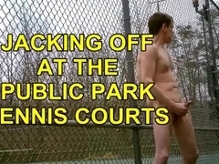 Public Park Tennis Court Jacking