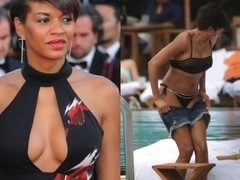 Georgette Eto's redcarpet TV and topless