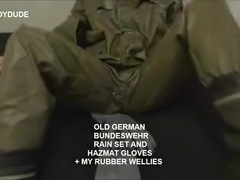 Bundeswehr rain set makes me cum