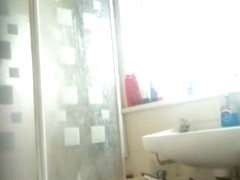 Spying on hawt latin beauty in the shower