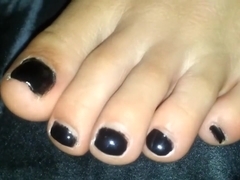 My Friends nice Toes With mill that is shadowy