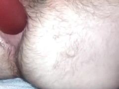 Hairy boy fucks ass until he cums