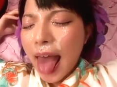 Exotic Japanese chick in Hottest Cumshots JAV scene ever seen