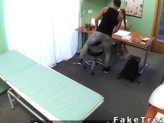 Nurse fucks patient in a hospital