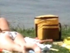 topless beach voyeur