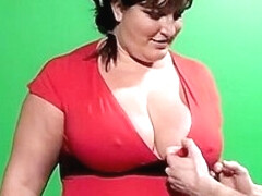 Big Tits In The Recording Studio