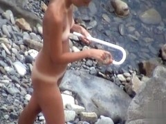 Nude Beach. Voyeur Video 336
