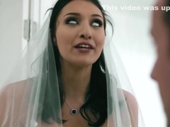Big tits bride anal fucked by grooms brother hardcore