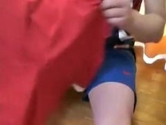 another cum smear on spunky shorts