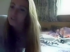 immature strips & masturbates on webcam