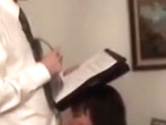 Molly Mormon bonks and sucks her pastor