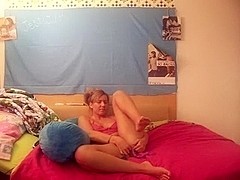 Dorm room masturbation