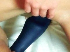 Horny lesbians fucking with black toy