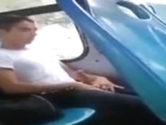 bus masturbation