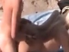 Hard Core Sex At Beach With Nude Couple Caught