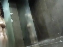 Hidden cameras in public pool showers 814