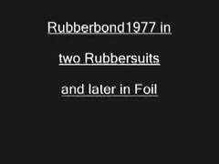 2 suits-rubber+ cling film