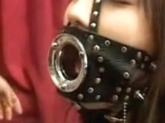 Oriental Schoolgirl Ring Gag