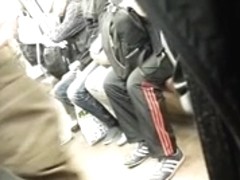 touch ass in the subway