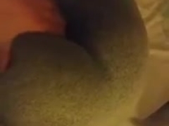 preparing girlfriend ass to get fucked