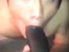 Asian Boy Sucks Black Cock