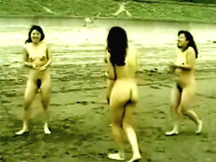 japanese girls nude volleyball in beach