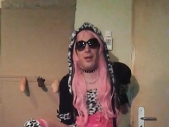 I am a Pink Kitty Part 2 (My Wednesday) Cross-Dressing