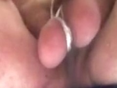 Balls Bondage and Masturbating