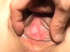 Spreading my vagina lips wide