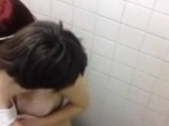 voyeur catches emo teenies fooling around in pub bath