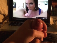 Cock Reacts: Kendra Lust Blowjob! Slow multiple cumshots