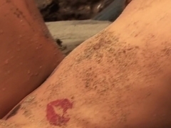 Hottest pornstar Dahlia Sky in crazy tattoos, masturbation porn clip