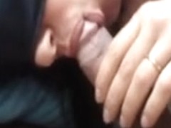 Blindfolded Wife Sucking out of Knowing Friends Ramrod