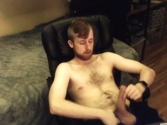 24YO CANADIAN BIG UNCUT DICK JERK OFF AND CUM ON CHEST. YOUNG COLLEGE GUY