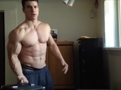 Young muscle hunk worship 2