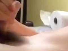 big dick girl jerks off