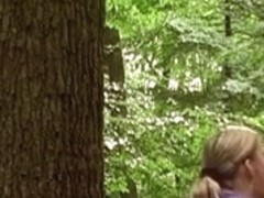 big beautiful woman mother I'd like to fuck drilled in the woods