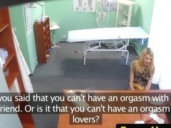Amateur nurse screwed hard by fake doctor