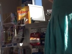 Pharmacy upskirt