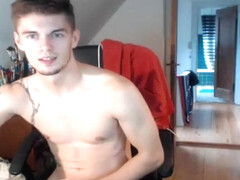 Handsome webcam guy