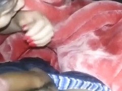 Latina girl keeps complaining about being recorded during this blowjob