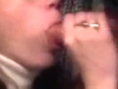 Lovely girlfriend does a wonderful oral fuck for my soldier