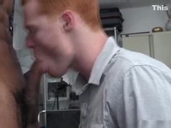 REDHEADs tight ass pounded by BLACK MONSTERCOCK