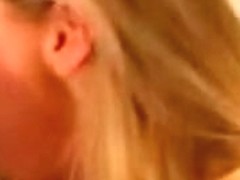 Non-Professional Golden-Haired Receives Anal And A Facial